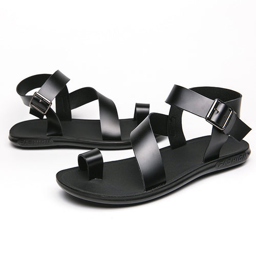 2026 Summer New Large Size Men's Sandals, Teenager Street Fashion Shoes, Breathable Casual Men's Shoes