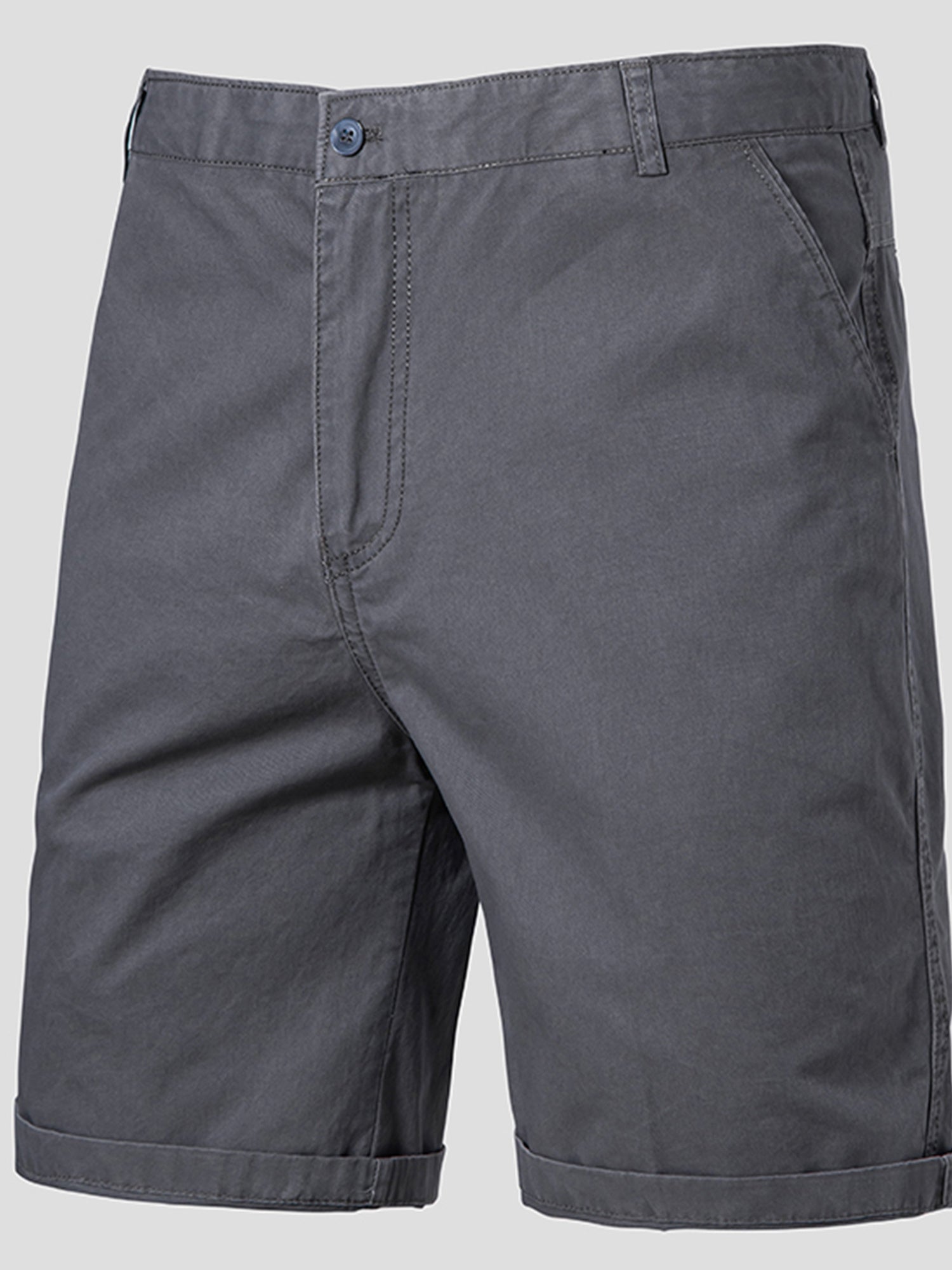 Men'S 4pcs Set, Summer Lightweight Loose Straight Shorts, 100% Casual Pants, High-Waisted Loose Business Shorts, Casual Versatile Wrinkle-Resistant Shorts