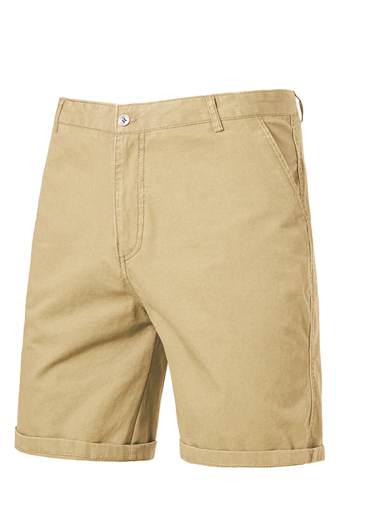 Men'S 4pcs Set, Summer Lightweight Loose Straight Shorts, 100% Casual Pants, High-Waisted Loose Business Shorts, Casual Versatile Wrinkle-Resistant Shorts